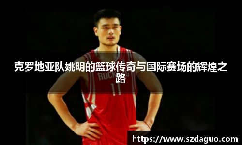 克罗地亚队姚明的篮球传奇与国际赛场的辉煌之路